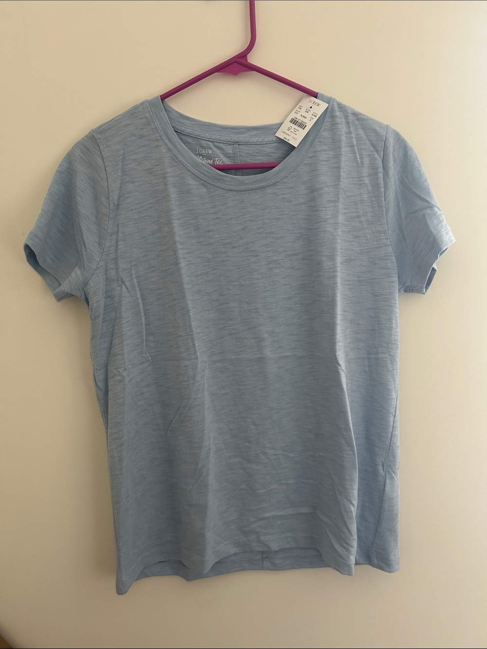 J. Crew Factory Light Blue Short Sleeve Crewneck Tee